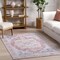 Nuloom Madilyn Medallion Machine Washable Area Rug 5ft x 8ft LPME07A-508 - alternate 1